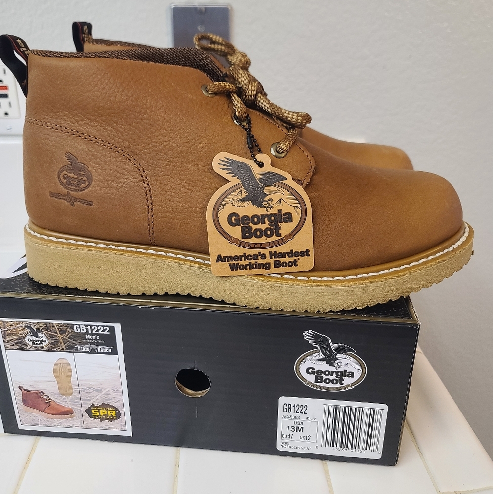 Georgia Soft Toe Work Boots Size 13M